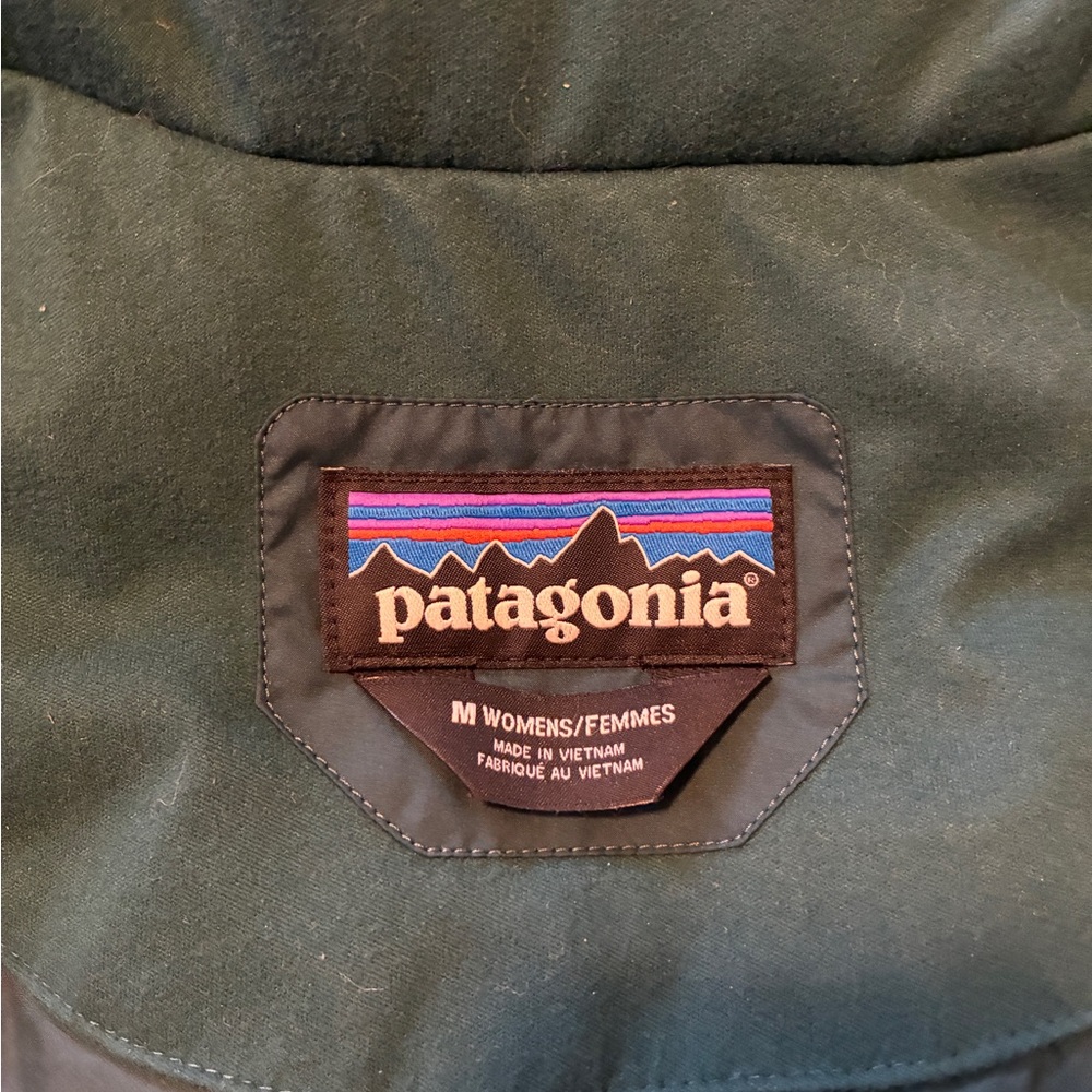 Patagonia Women's Down With It Insulated Puffer Jacket Piki Green, Size M, EUC - Picture 3 of 6